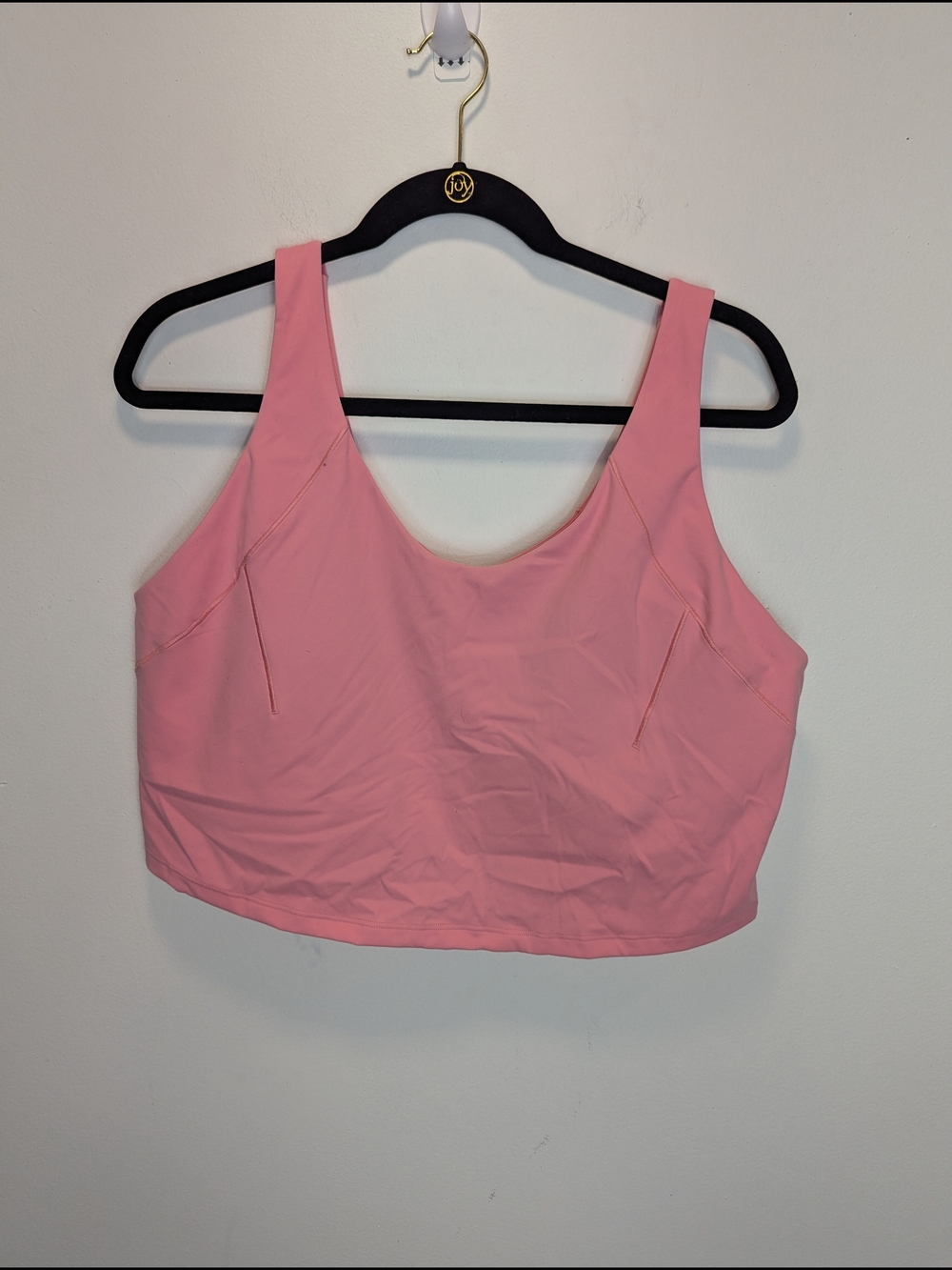 CALIA by Carrie Underwood Inspire Scoop Neck Tank Top Size 1X NWT Bubbly Pink